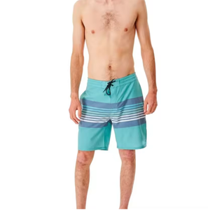 Pantalones cortos de playa de verano con patrón personalizado para hombre, pantalones cortos informales sublimados de secado rápido y transpirables con logotipo frontal - Product Image 4