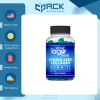 Gummies de collagène hydrolysé à marque privée à bas prix, complément alimentaire de haute qualité, 60 gummies pour femmes enceintes, solution tout-en-un