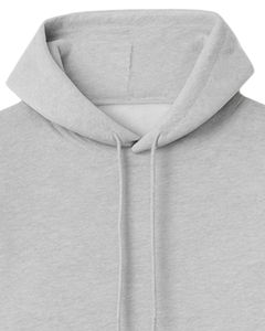 เสื้อฮู้ดสวมหัวสีเทาอ่อนใส่ได้ทั้งชายและหญิงพร้อมกระเป๋าผ้าฟลีซแนวสตรีทปักลายดาวสีทอง - Product Image 4