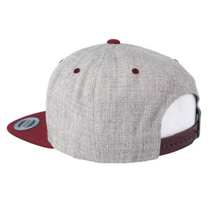 หมวกสแนปแบ็กตาข่ายทรงสูงสำหรับด้านหน้า5แผงโฟมโพลีเอสเตอร์คุณภาพสูงด้านหลังหมวกพลัสไซส์6แผงตาข่าย - Product Image 2