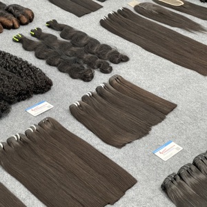 Extensions de Cheveux Humains Vietnamiens Bruts de Haute Qualité Raides Comme des Baguettes Effet Miroir Grand Stock Prêt à l'Expédition Fournisseur N°1 de Cheveux Vierges - Product Image 5