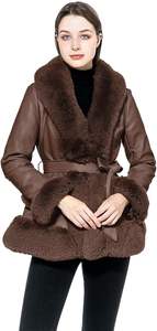 Chaquetas de Cuero Sintético para Mujer Hechas a Medida a Precios Razonables, Chaqueta de Cuero de Moda de Alta Calidad, Chaquetas de Cuero de Invierno - Product Image 2