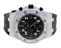 Nouveauté 2024 Haute Joaillerie Business Antique Certifié GRA D VVS Moissanite Verre Acier Inoxydable Sertie de Diamants Hip Hop Faite à la Main