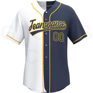 Heritage Collection Vintage GLOVES City Baseball Jersey Timeless Classic avec des couleurs sublimées authentiques Maillot de baseball - Product Image 1