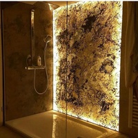 Revêtement mural en pierre naturelle translucide au design moderne, 100 % naturel, flexible, doux, noir/gris/rustique, finition de surface naturelle, décoration intérieure