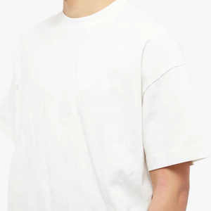 เสื้อยืดผ้าซาตินสำหรับนักกีฬาผ้าฝ้ายสำหรับผู้ชายโอเวอร์ไซส์แห้งเร็วเป็นมิตรกับสิ่งแวดล้อม120กรัมพร้อมโลโก้ออกแบบได้ตามต้องการ - Product Image 3