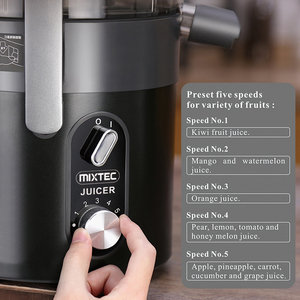 Mixtec MS-86J Chuyên Nghiệp Máy Ép Trái Cây Cam 1300W Thép Không Gỉ 1.5L Công Suất Tự Động Bột Giấy Phóng Quá Nóng Thương Mại - Product Image 2