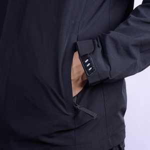 Chaqueta rígida vintage de verano con cremallera y soporte resistente al agua a prueba de viento Fitness impreso poliéster nailon algodón interior para exteriores - Product Image 6