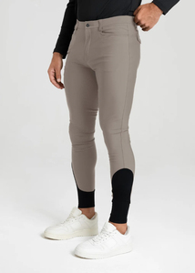 Men Equestrian Slim Fit Breeches Breathable Stretch Fabric Durable Horse Riding <b>Jodhpurs</b> for Training and Competition - Product Image 6
