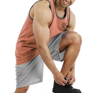 Ropa Deportiva, Camiseta sin Mangas para Hombre, Color Sólido, Talla Personalizada, Ropa de Gimnasio, Camiseta de Culturismo al por Mayor para Hombre - Product Image 5
