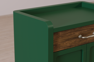 Mesita de noche de diseño moderno de madera maciza de alta calidad para muebles para el hogar, muebles de dormitorio, muebles de dormitorio para apartamentos - Product Image 4