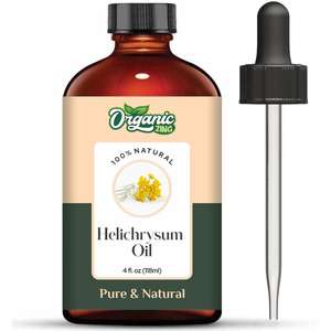 Aceite esencial orgánico puro Zing Helichrysum 100% para el cuidado de la salud de la piel y masaje embalaje personalizado disponible - Product Image 1