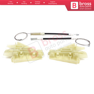 BWR5197 + BWR5198 Kit de réparation pour lève-vitre électrique pour arrière gauche droite 2005-2011 4/5 porte Bross Rome.o 159 939 pièces automobiles - Product Image 3