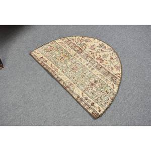 Tapis classique vert beige 2,5x1,5 pieds Tapis turcs - Product Image 2