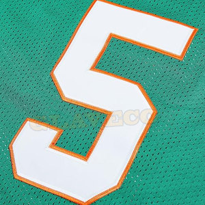 Venta al por mayor de alta calidad por encargo Unisex adulto tamaño fútbol americano Jersey nuevo diseño de alta definición impreso transpirable - Product Image 6