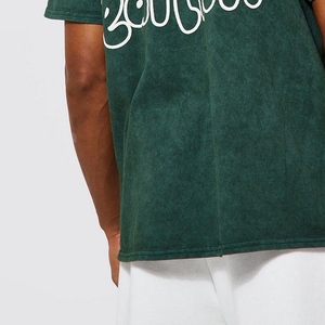 2025 Nuevos fabricantes de diseño Calidad ligera En blanco Regular Fit Back Print 100% Algodón Transpirable Secado rápido High Street - Product Image 2