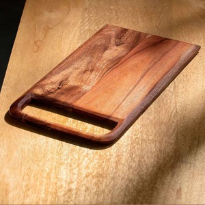 Tabla de cortar de madera de mango de Acacia Tabla de cortar redonda con el mejor mayorista de calidad de la India - Product Image 4