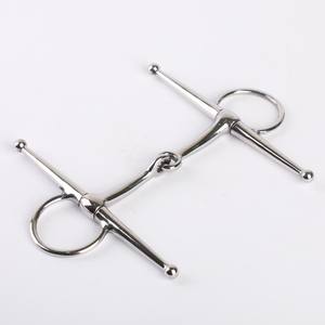 2025 nuevo estilo de cuero personalizado brocas ecuestres equipo de caballo de acero brocas en forma de fábrica de equitación occidental al por mayor Carreras de Caballos - Product Image 3