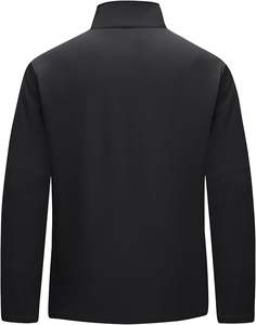 Men's Lightweight Waterproof Softshell <b>Jacket</b> with Warm Fleece Lining Windbreaker for Travel Hiking Golf Motorcycle Auto <b>Racing</b> - Product Image 2