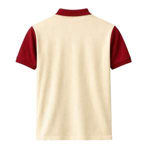 Polo Kappa Alpha Psi en crème, taille réelle, mélange de coton premium, broderie de la lettre grecque, vêtements de fraternité - Product Image 5