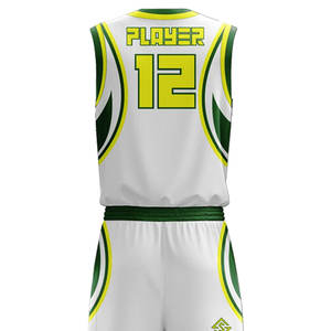 Logotipo personalizado de alta calidad ropa deportiva sublimación uniforme de baloncesto/precio bajo nuevo estilo hombres uniformes de baloncesto - Product Image 4