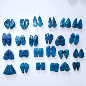 100% Natural Shattuckite par proveedor de piedras preciosas sueltas India precio al por mayor alta calidad cabujón fabricación de joyas de piedras preciosas - Product Image 4