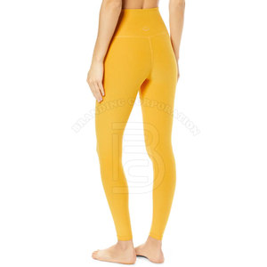 2024 gran oferta Sexy cintura alta ajustada de secado rápido transpirable sin costuras Spandex/Nylon gimnasio Fitness Leggings mujeres Yoga Leggings - Product Image 4