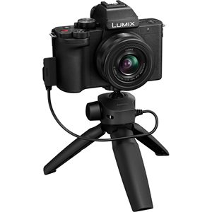 Lightweight Travel Mirrorless 4K Vlogging <b>Camera</b> with 12-32mm Lens & Tripod Grip <b>for</b> Content Creators Includes Body Design - Product Image 4