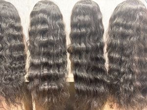 วิกผมดิบแบบอินเดียผมหยิกและผมชาวอินเดียใต้สวยพร้อมวิกผมด้านหน้า - Product Image 2