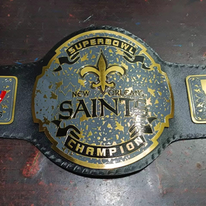 Ceinture de championnat de lutte poids lourd personnalisée de qualité supérieure 4mm d'épaisseur bracelet en cuir véritable souple Arts martiaux personnalisés durables - Product Image 1