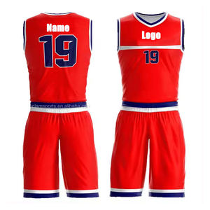Conjunto de Camiseta y Pantalones Cortos de Baloncesto Sublimados Personalizados para Equipos Deportivos, Hombres Adultos, 100% Poliéster, Anti-UV, Práctica y Juego - Product Image 6