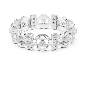 Bague Alphabet 14K pour Idée Cadeau Couple - Product Image 4