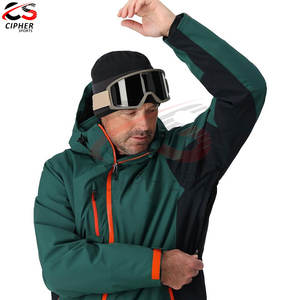 แจ็กเก็ตสกีสำหรับผู้ชายเสื้อแจ็คเก็ตเล่นสกีกันน้ำขนาดพลัสไซส์สำหรับใส่เล่นสกีและเล่นหิมะออกแบบได้ตามต้องการ - Product Image 6
