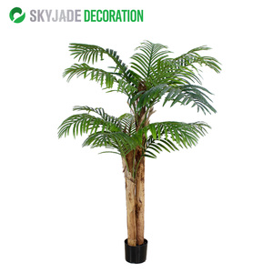 Décoration <span class=keywords><strong>de</strong></span> maison Palmier en rotin artificiel Faux plastique <span class=keywords><strong>Herbe</strong></span> achetée en usine pour la décoration <span class=keywords><strong>de</strong></span> table des voyageurs - Product Image 6