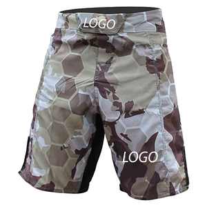 Shorts de combat MMA neufs pour adultes, respirants, avec logo frontal, faible MOQ, directement du fournisseur d'usine - Product Image 1