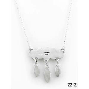 Collier artisanal en turquoise et argent sterling Golden Hills du sud-ouest, bijou de collection culturelle - Product Image 4