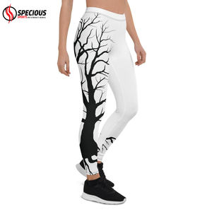 Leggings pour femmes de haute qualité, ajustés, taille haute, design par sublimation, vêtements de fitness, taille adulte, leggings pour femmes pour l'entraînement - Product Image 5