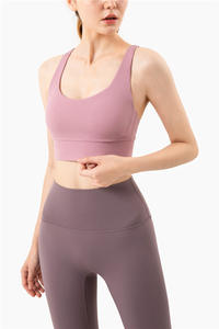 เสื้อชั้นในกีฬาแบบรัดรูปสำหรับผู้หญิง รุ่น Racerback เหมาะสำหรับออกกำลังกาย ฟิตเนส และเล่นกีฬา - Product Image 2