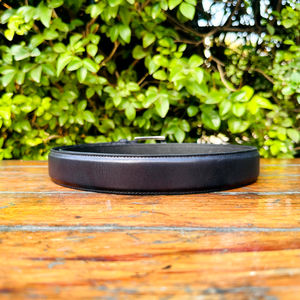 Nuevo cinturón de cuero Premium Formal 2025, longitud personalizada, duradero, liso, acabado fino, perfil oficial, cinturón de cuero, cinturón de cuero genuino - Product Image 4