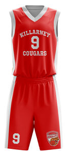 ชุดบาสเก็ตบอลของผู้ชายกางเกงขาสั้นเสื้อครอปแบบแห้งเร็วขนาด XS มีลายพิมพ์ซับลิเมชันไม่เหมือนใคร - Product Image 2