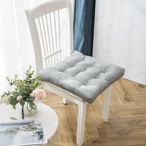Premium quality Seat Pads for Dinning <b>Chair</b> 100% Cotton Filled with Straps Custom Size & Color Super Soft office use <b>chairs</b> - Product Image 2