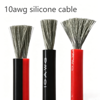 Cables Solares para Baterías de Litio Yuehua 10AWG - Arnés de Cableado Eléctrico de Silicona/Cobre