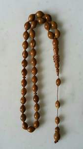 Tasbih ไม้ทำด้วยมือที่มีลูกปัดที่สมดุลและเชือกที่แข็งแรงเพื่อประสิทธิภาพที่ยาวนาน - Product Image 3