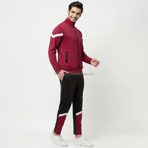 Nardon Apparels Men's Track Suits 2 Piece Stand-up Collar Long Sleeve with Double Side Pockets <b>Jacket</b> and Sweatpants - Product Image 1