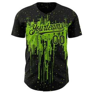 เสื้อเจอร์ซีย์เบสบอลระบายอากาศ20ชิ้นผลิตในปากีสถานเสื้อเจอร์ซีย์ออกแบบได้ตามต้องการ - Product Image 2