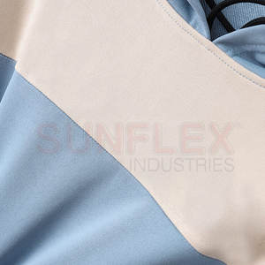 เสื้อสเวตเตอร์ลำลองมีฮู้ดของผู้ชายเสื้อมีฮู้ดผสมผ้าฝ้ายน้ำหนักเบาสำหรับฤดูหนาวสีพื้น - Product Image 5