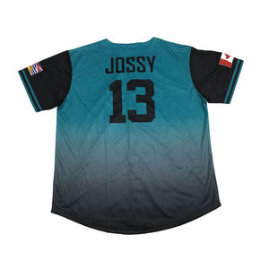 Maillot de baseball et de softball personnalisé de haute qualité Nouveau design Technique de sublimation imprimée respirante Vêtements de sport à bas quantité minimale de commande - Product Image 5