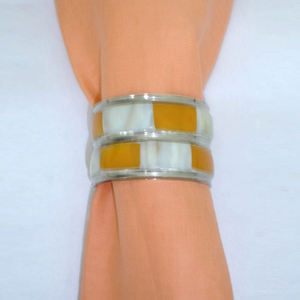 Corde matériel forme ronde couleur marron rond rond rond Style fantaisie luxe fait à la main utilisé décoration de Table de fête de mariage - Product Image 4