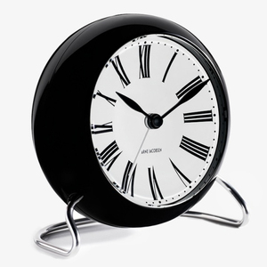 Modern Roman Numerical Metal Hanging <b>Clock</b> With Circular Frame White Powder Coating Finishing Rounded <b>Clock</b> - Product Image 2