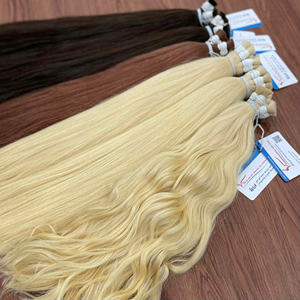 ผมต่อทำจากกระดูกตรงสีเข้มเบอร์กันดี100% ผมดิบจากเวียดนามไม่หลุดร่วงไม่ยุ่งยาก - Product Image 5